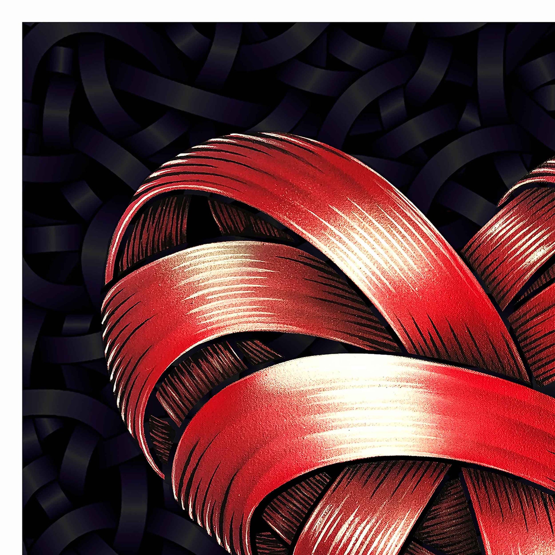 Ribboned Heart