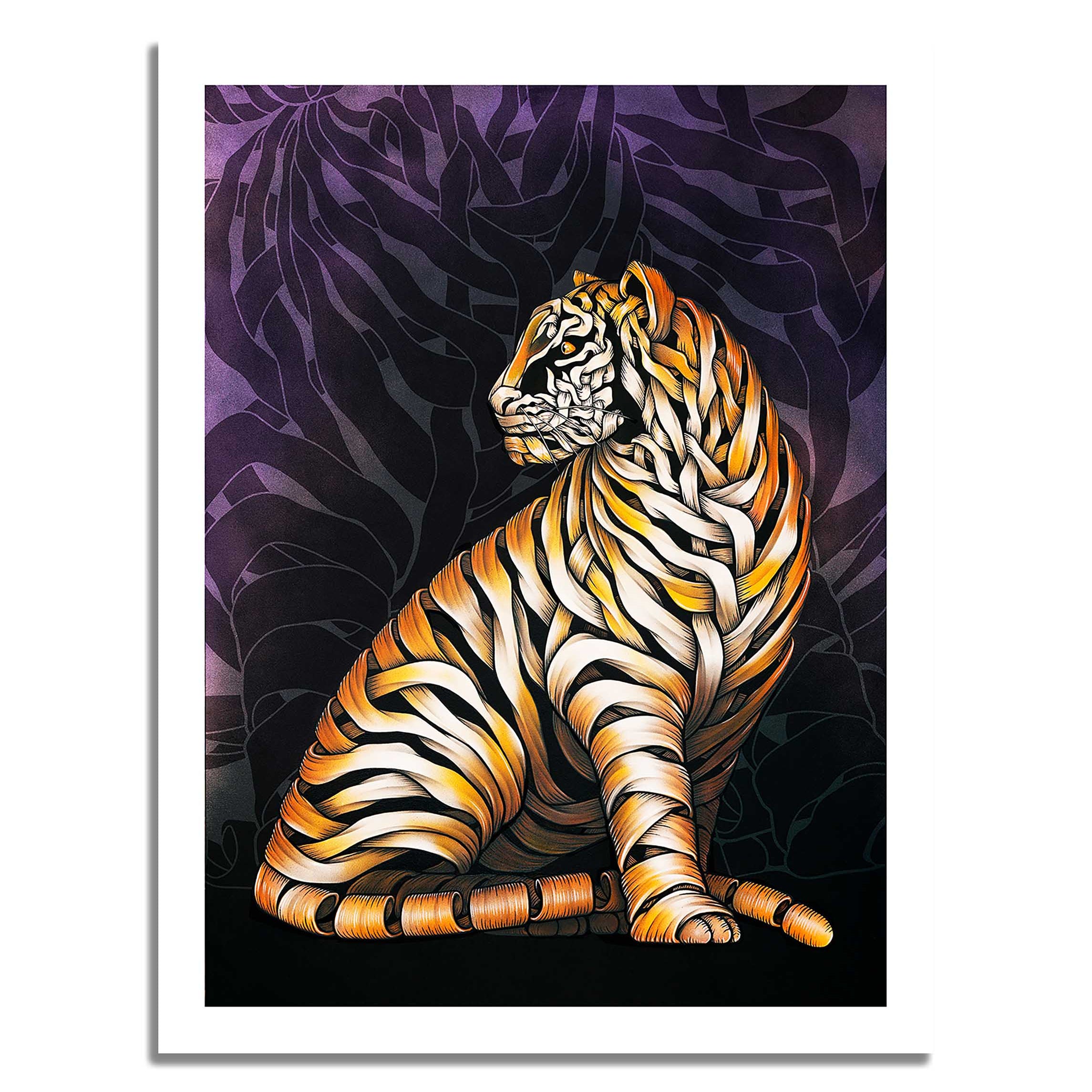 Ribonned Tiger